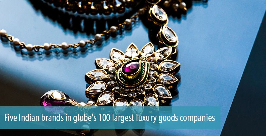 Five Indian brands in globe's 100 largest luxury goods companies