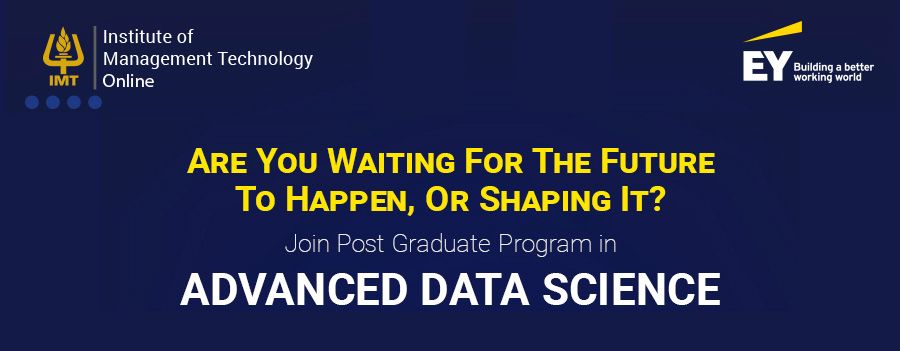 EY to support new Advanced Data Science Programme launched by IMT CDL