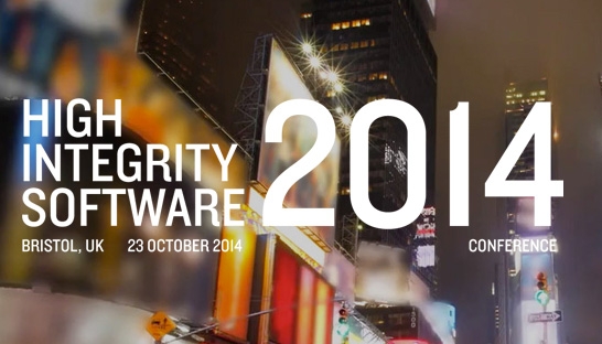 Altran sponsors High Integrity Software 2014 conference
