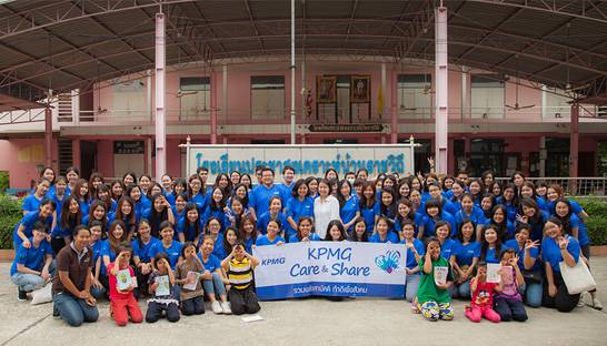 KPMG sets CSR example in Thailand with Care & Share day
