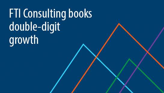 FTI Consulting books double-digit growth in first quarter of 2018