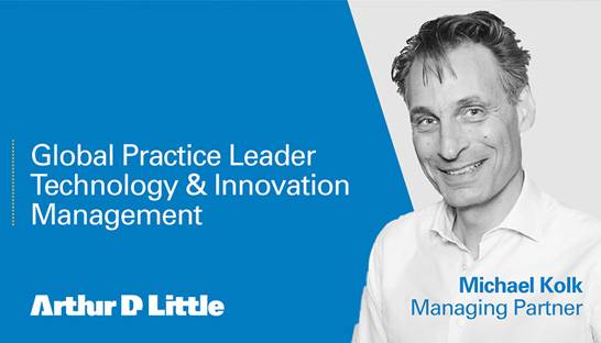 Michaël Kolk leads ADL's Technology & Innovation practice