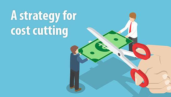 A best practice strategy and approach for cutting costs
