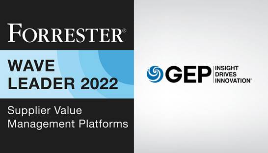 Forrester names GEP a leader in supplier value management 