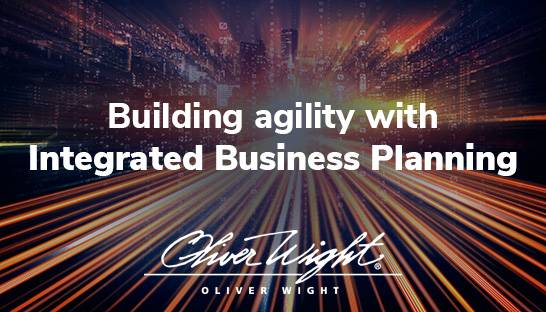 Building resilience and agility with integrated business planning