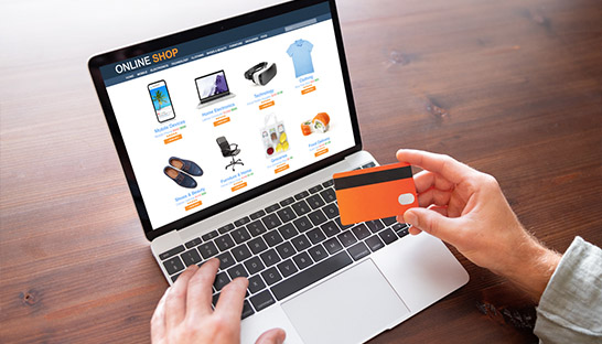 Middle East consumer exploring the web for better deals