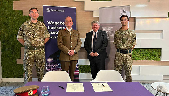 Grant Thornton signs covenant supporting Armed Forces Community