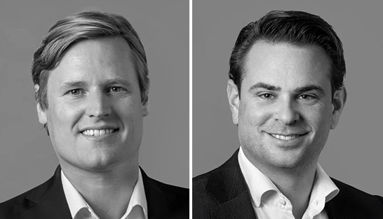 Bram Albers and Lennart van de Kamp partner at Roland Berger