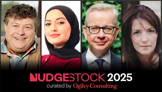 Ogilvy Consulting’s behavioural science festival Nudgestock headlined by Michael Gove