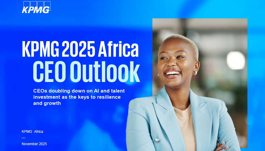 KPMG Africa CEO Outlook shows wave of optimism among regional chiefs