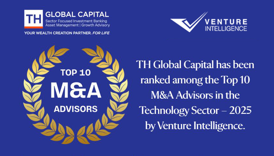 TH Global Capital ranked among top 10 M&A advisors in technology sector