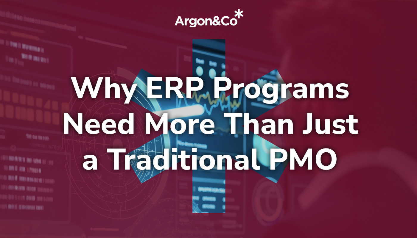 ERP programs need more than technology – they need a modern PMO