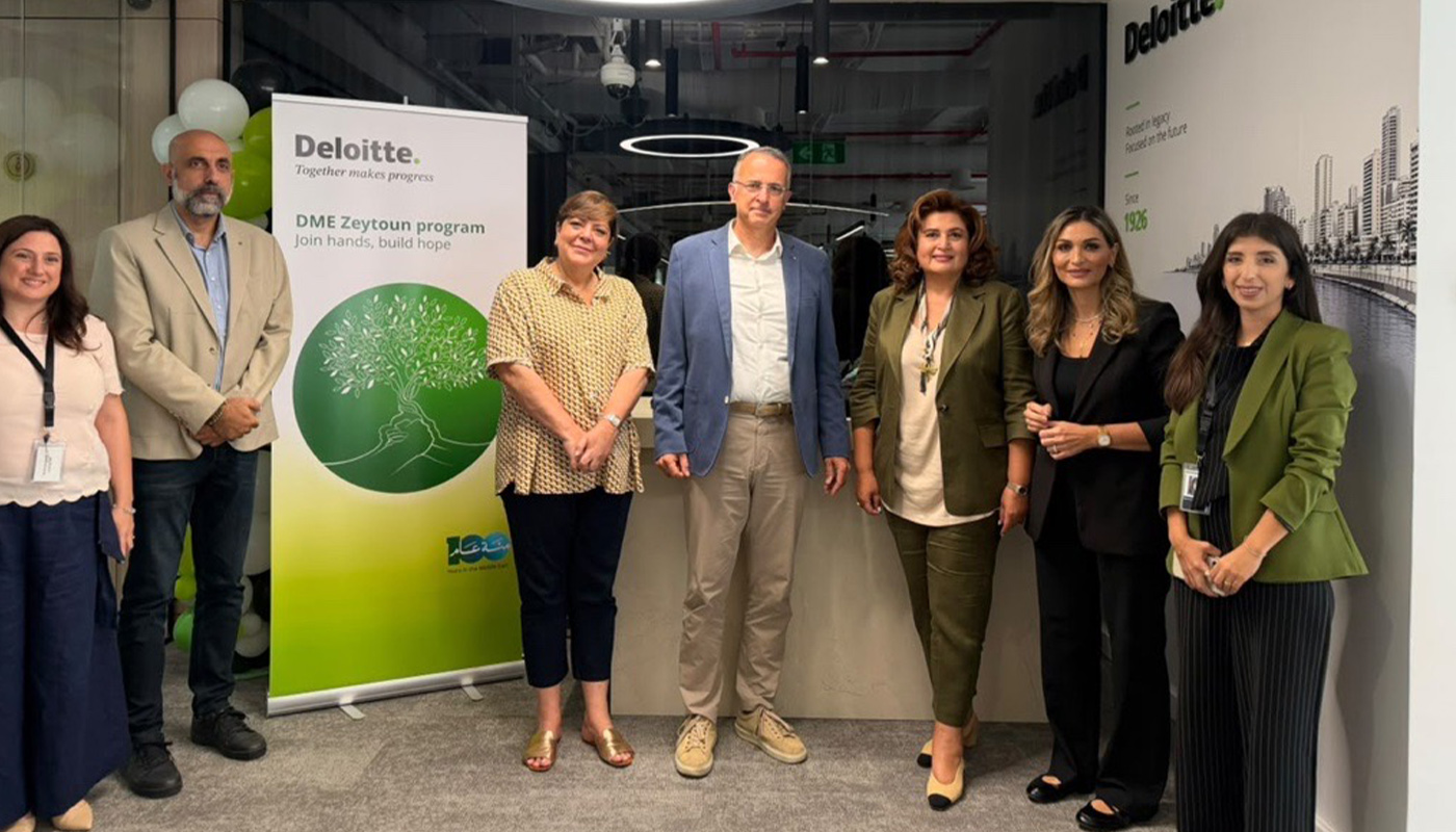 Deloitte donates laptops to Lebanese Food Bank through D-CARES program
